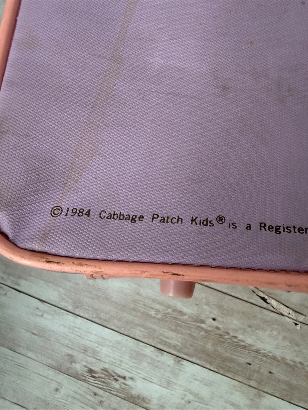 1984 cabbage patch suitcase